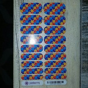 Jamberry Autism Awareness Nail Wraps